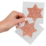 Cottelli Collection Accessoires Tepel Stickers in Ster Vorm met Glitter