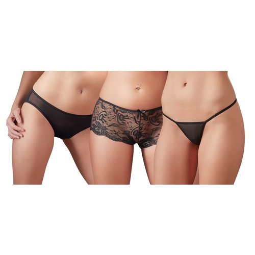 Cottelli Collection Lingerie 3 Delig Erotisch Ondergoed Set