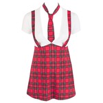 Spannend Schoolmeisje Outfit met Stropdas Cottelli Collection Plus Spannend Schoolmeisje Outfit met Stropdas