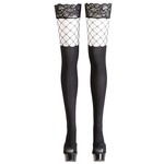 Spannende Kousen met Ruitmotief Cottelli Collection Stockings & Hosiery Spannende Kousen met Ruitmotief