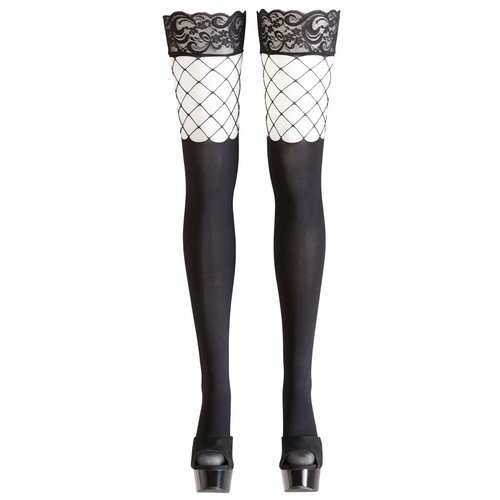 Spannende Kousen met Ruitmotief Cottelli Collection Stockings & Hosiery Spannende Kousen met Ruitmotief
