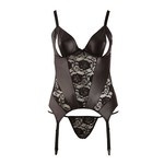 Plus Size Jarretel Jurk met Open Borsten Cottelli Collection Plus Plus Size Jarretel Jurk met Open Borsten