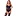 Plus Size Verleidelijke Jarretel Body Flockprint