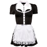 Mini Jurk Dienstmeisje Ontwerp Ondeugend Cottelli Collection Costumes Mini Jurk Dienstmeisje Ontwerp Ondeugend