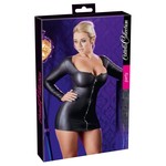 Sexy Mini Jurk met Glitter Rits Mat Cottelli Collection Party Sexy Mini Jurk met Glitter Rits Mat