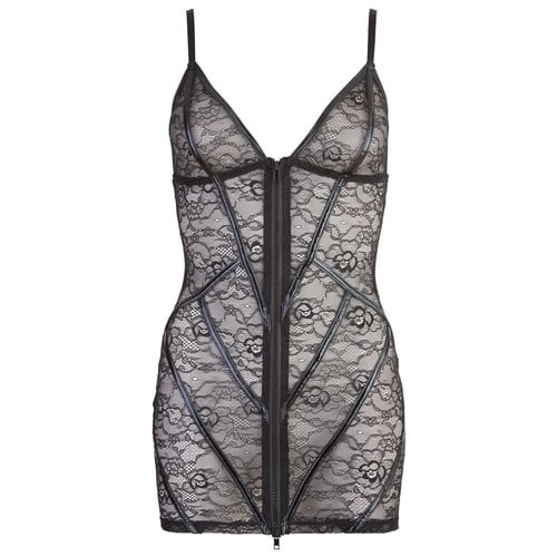 Cottelli Collection Lingerie Kanten Jurk met Erotische Kenmerken