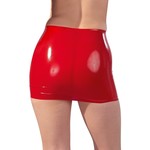 Late X Latex Rok Korte Variant met Strakke Pasvorm