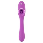 You2Toys Multifunctionele Rabbit Vibrator met Lik Functie Buigbaar