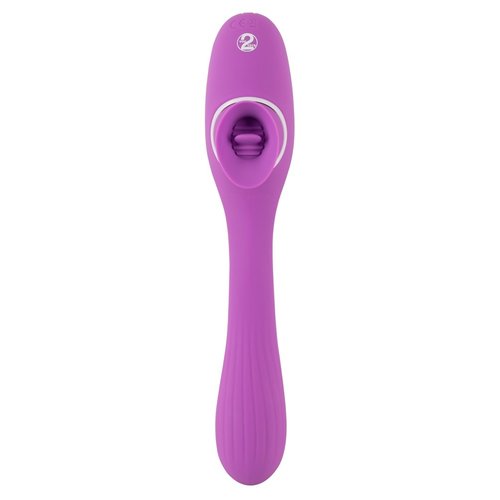 You2Toys Multifunctionele Rabbit Vibrator met Lik Functie Buigbaar