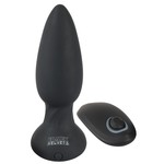 Black Velvets Flexibele Buttplug met Vibratie en Draadloze Besturing