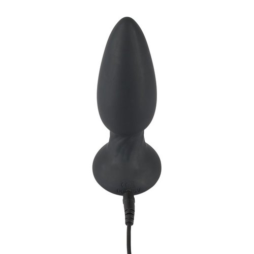 Black Velvets Flexibele Buttplug met Vibratie en Draadloze Besturing