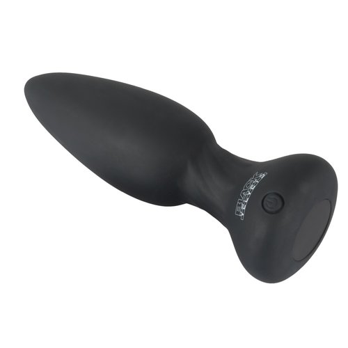 Black Velvets Vibrerende Buttplug met Pulserend Effect en Afstandsbediening