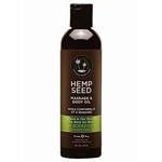 Earthly Body Hemp Seed Massage en Body Olie Earthly Body Earthly Body Hemp Seed Massage en Body Olie