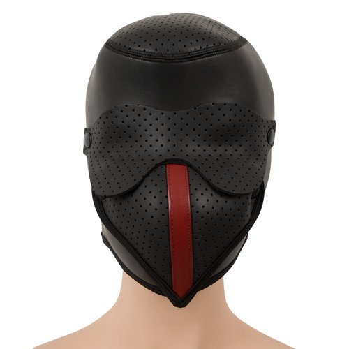 Fetish Collection Fetish Hoofmasker met Geperforeerde Inzetstukken Isolerend