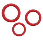 Siliconen Penis Ringen Set Rekbaar en Huidvriendelijk Giddy Up Siliconen Penis Ringen Set Rekbaar en Huidvriendelijk
