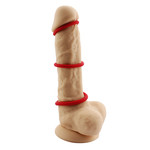 Siliconen Penis Ringen Set Rekbaar en Huidvriendelijk Giddy Up Siliconen Penis Ringen Set Rekbaar en Huidvriendelijk