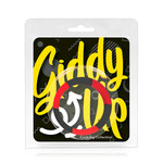 Siliconen Penis Ring Ballstrechter Breed en Opvallend Giddy Up Siliconen Penis Ring Ballstrechter Breed en Opvallend