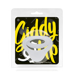 Siliconen Cockring met Balzak Stretcher en Stimulatienop Giddy Up Siliconen Cockring met Balzak Stretcher en Stimulatienop