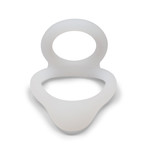 Siliconen Cockring met Balzak Stretcher en Stimulatienop Giddy Up Siliconen Cockring met Balzak Stretcher en Stimulatienop