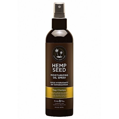 Earthly Body Hemp Seed Verzorgende Massage Olie Spray 237 ml