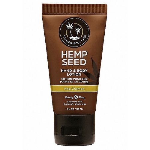 Earthly Body Hemp Seed Verzorgende Hand en Body Lotion 30 ml