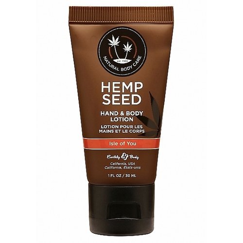 Earthly Body Hemp Seed Verzorgende Hand en Body Lotion 30 ml