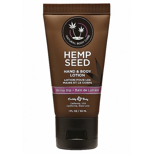 Earthly Body Hemp Seed Verzorgende Hand en Body Lotion 30 ml