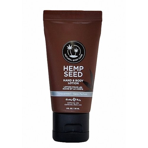 Earthly Body Hemp Seed Verzorgende Hand en Body Lotion 30 ml