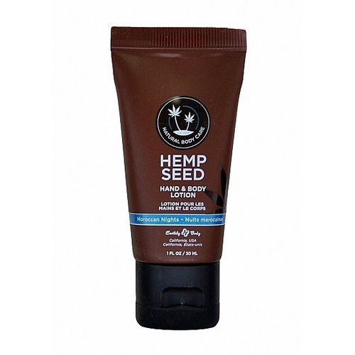 Earthly Body Hemp Seed Verzorgende Hand en Body Lotion 30 ml