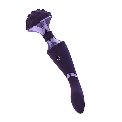 Vive Shiatsu Buigbare Wand Massager met Stimulerende Noppen