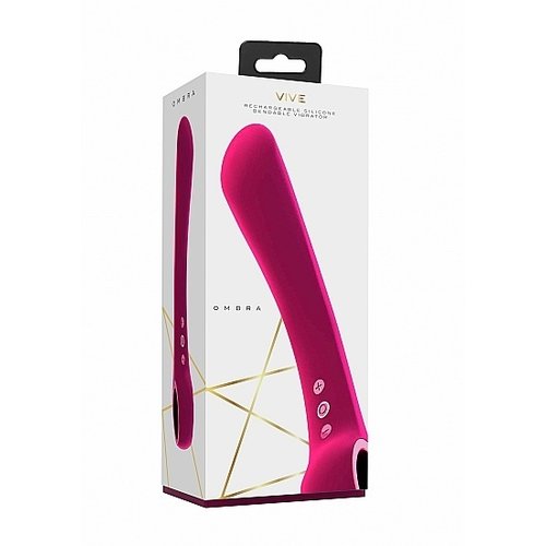 Ombra Buigbare G-spot Vibrator met Ergonomisch Mat Design Vive Ombra Buigbare G-spot Vibrator met Ergonomisch Mat Design