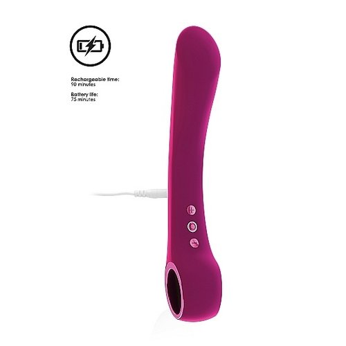 Ombra Buigbare G-spot Vibrator met Ergonomisch Mat Design Vive Ombra Buigbare G-spot Vibrator met Ergonomisch Mat Design