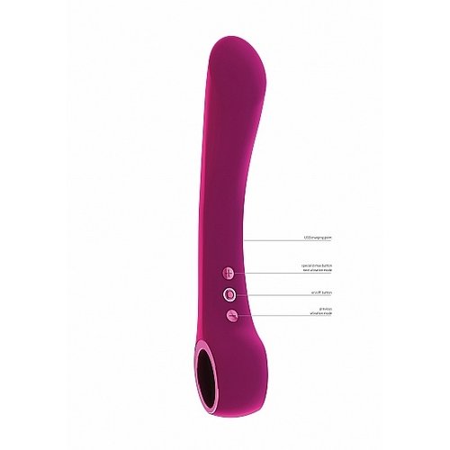 Vive Ombra Buigbare G-spot Vibrator met Ergonomisch Mat Design