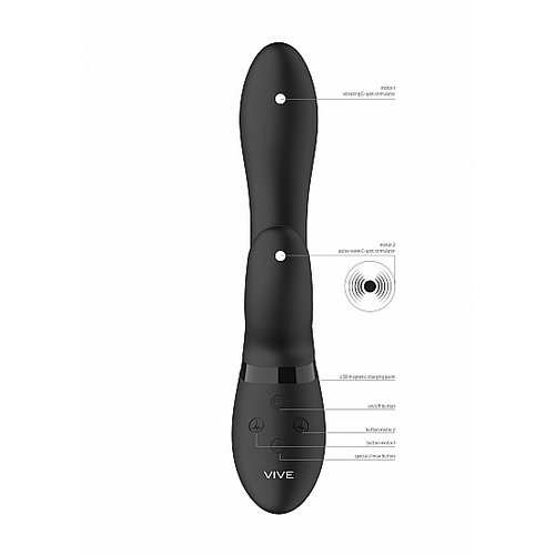 Vive Kyra Krachtig Pulserende Rabbit Gspot Vibrator