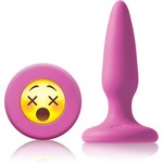 NSnovelties Siliconen Buttplug met Emoji Stop WTF Small