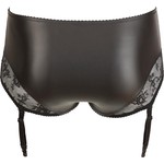 Middelhoge Jarretel Slip met Kanten Inleg Cottelli Collection Plus Middelhoge Jarretel Slip met Kanten Inleg