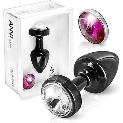 Metalen Buttplug met Verwisselbare Kristallen