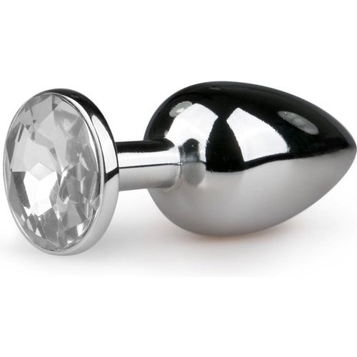 Easytoys Metalen Buttplug met Diamant