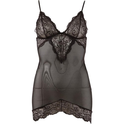 Cottelli Collection Lingerie Licht Transparante Kanten Nacht Jurk