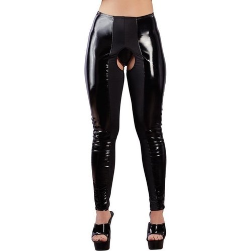 Black Level Plus Size  Wetlook Legging van Vinyl Lak