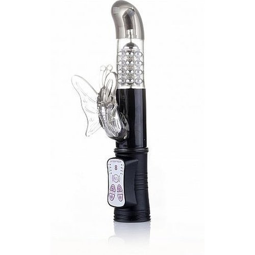 Shots Butterfly Vibrator met Parels Shots Toys Shots Butterfly Vibrator met Parels