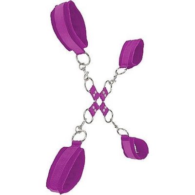 Mini Hogtie Lederen Hand en Polsboeien