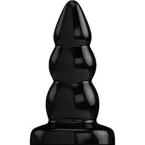 BottomLine Rubberen Buttplug Stimulatie Golven Large