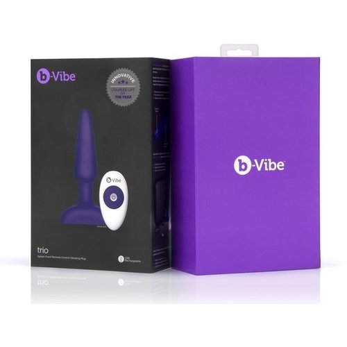 b-Vibe B Vibe Trio Smart Buttplug Draadloos