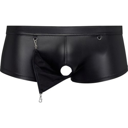 NEK Men Wetlook Boxer met Verwijderbare Pouch Large