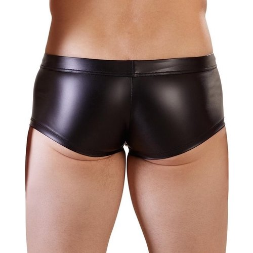 NEK Men Wetlook Boxer met Verwijderbare Pouch Large