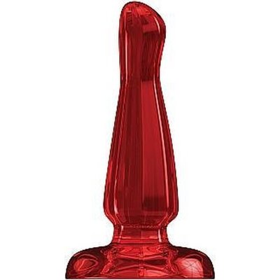 Buttplug van Acryl met Gladde Vlakken Small