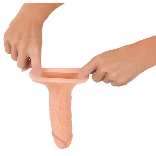 Nature Skin Zijdezachte Dikke Realistische Penis Sleeve