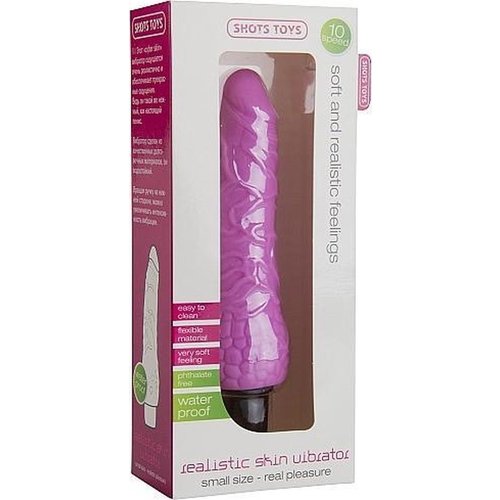 Shots Toys Spitse Vibrator met Realistic Skin