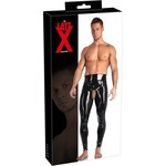 Late X Latex Mannen Legging met Open Kruis Medium
